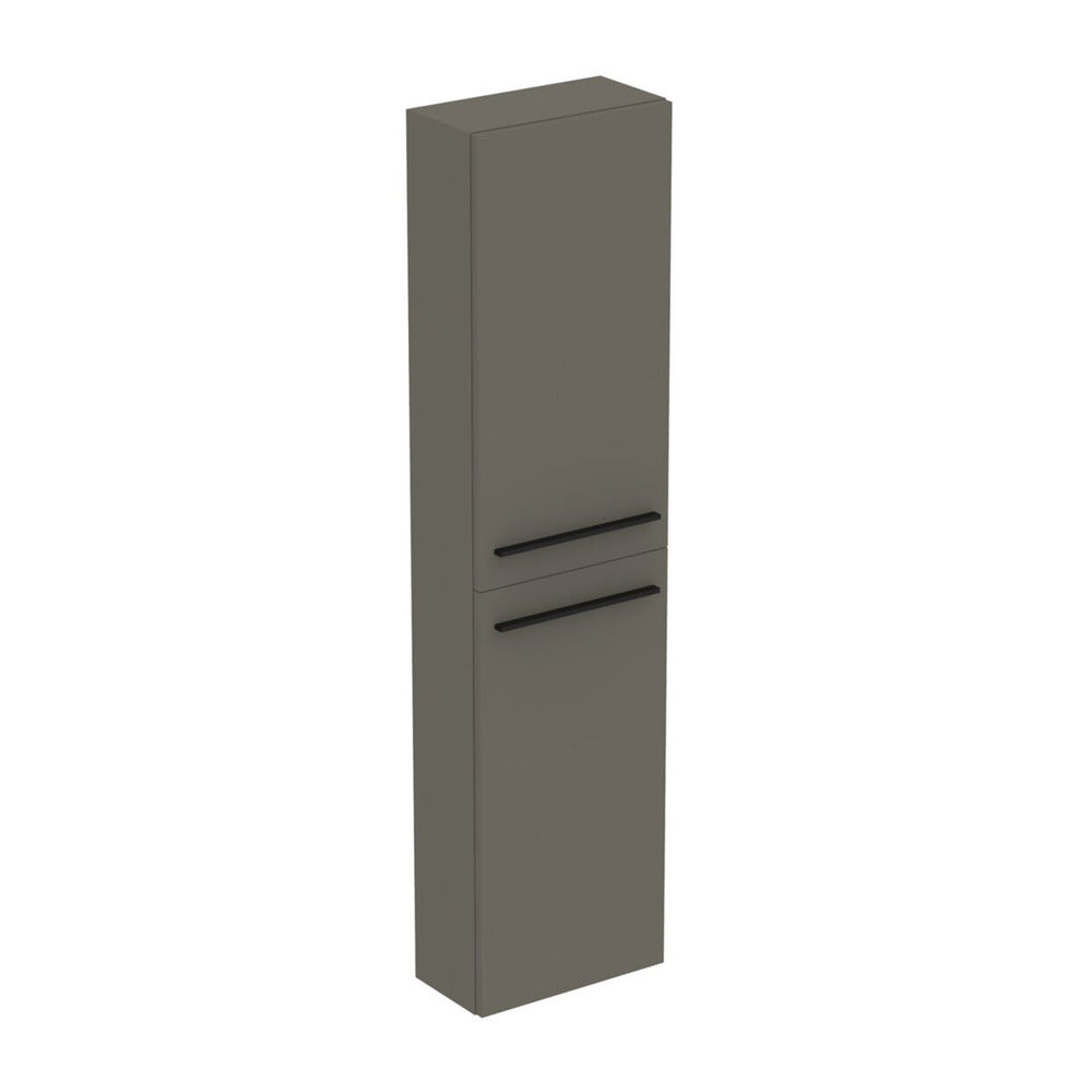Висок висящ шкаф Ideal Standard i.life S сив финиш 40 см 2 врати