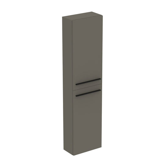 Висок висящ шкаф Ideal Standard i.life S сив финиш 40 см 2 врати