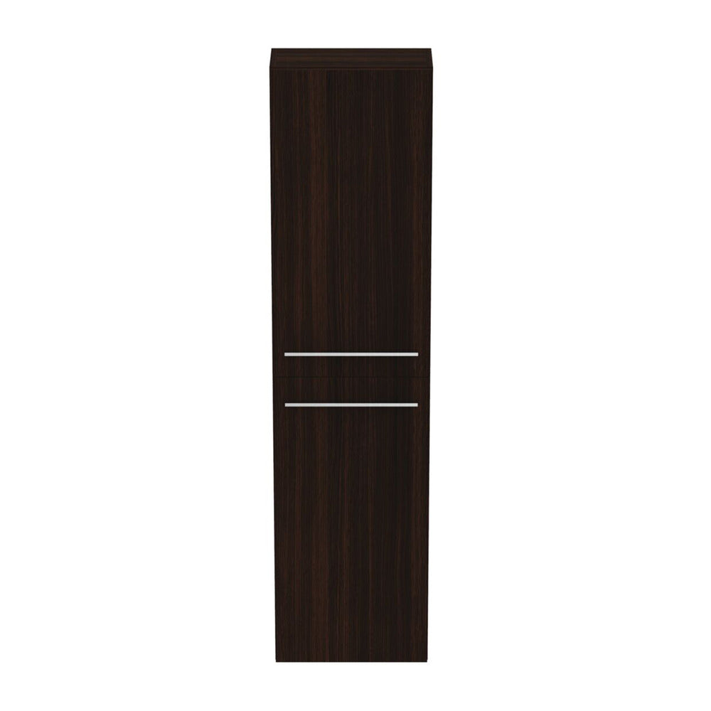 Ideal Standard i.life S High Wall-Mounted Cabinet Brown Oak Finish 40 cm 2 Doors