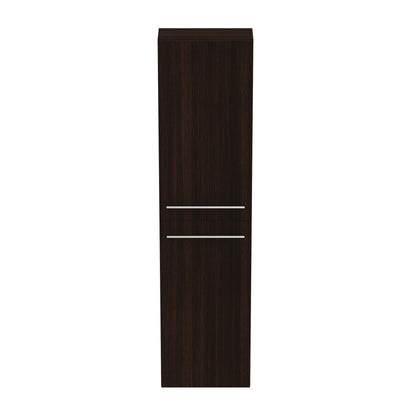 Ideal Standard i.life S High Wall-Mounted Cabinet Brown Oak Finish 40 cm 2 Doors