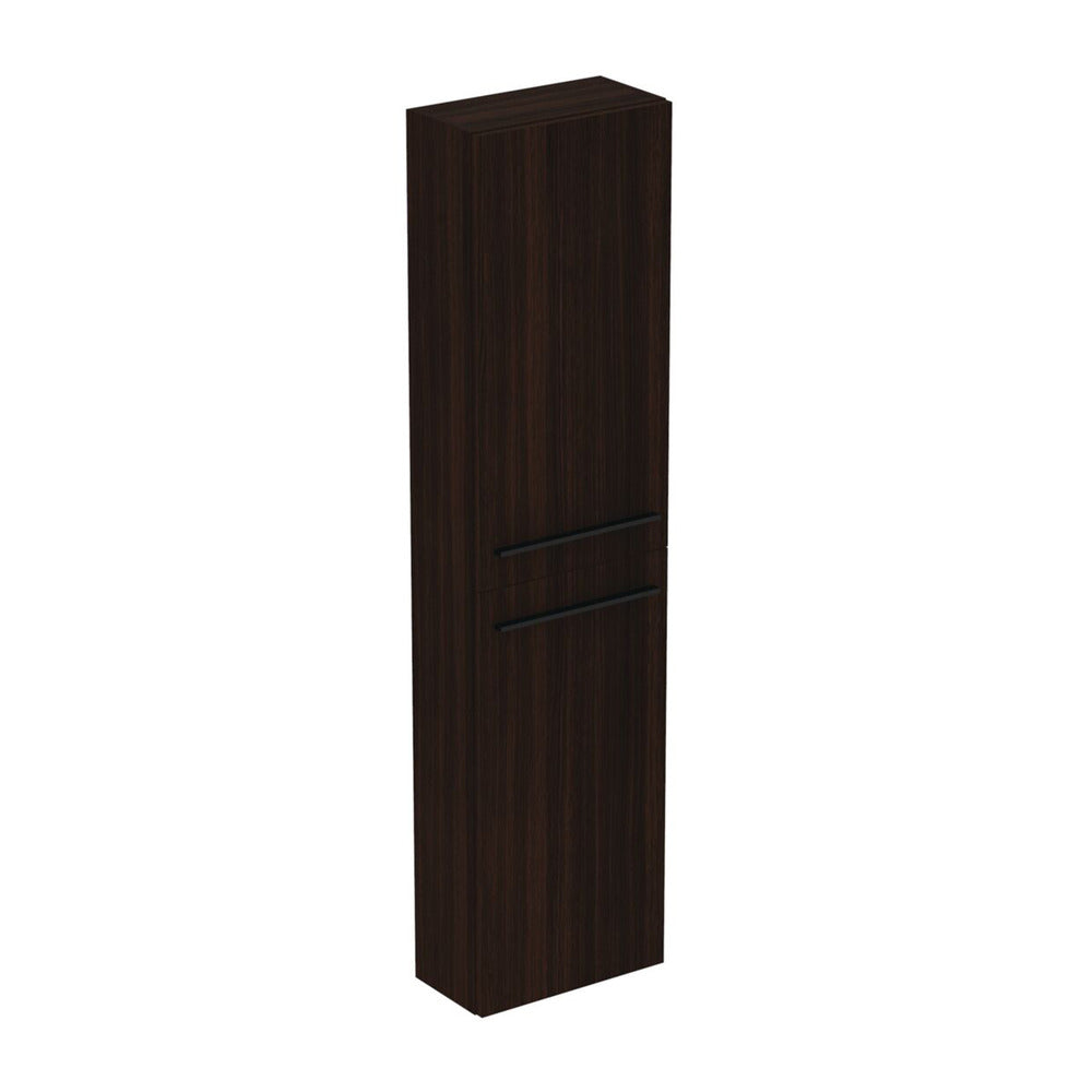 Ideal Standard i.life S High Wall-Mounted Cabinet Brown Oak Finish 40 cm 2 Doors