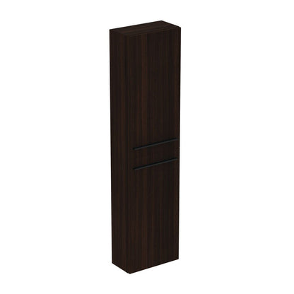 Ideal Standard i.life S High Wall-Mounted Cabinet Brown Oak Finish 40 cm 2 Doors