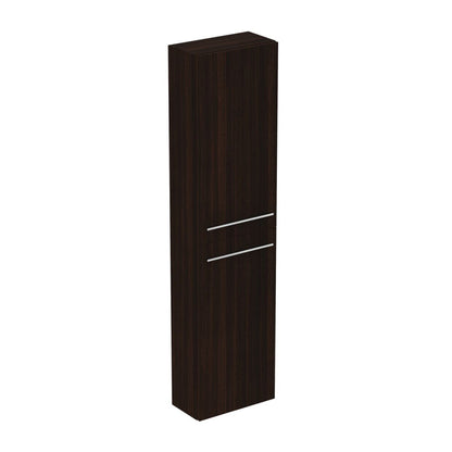 Ideal Standard i.life S High Wall-Mounted Cabinet Brown Oak Finish 40 cm 2 Doors