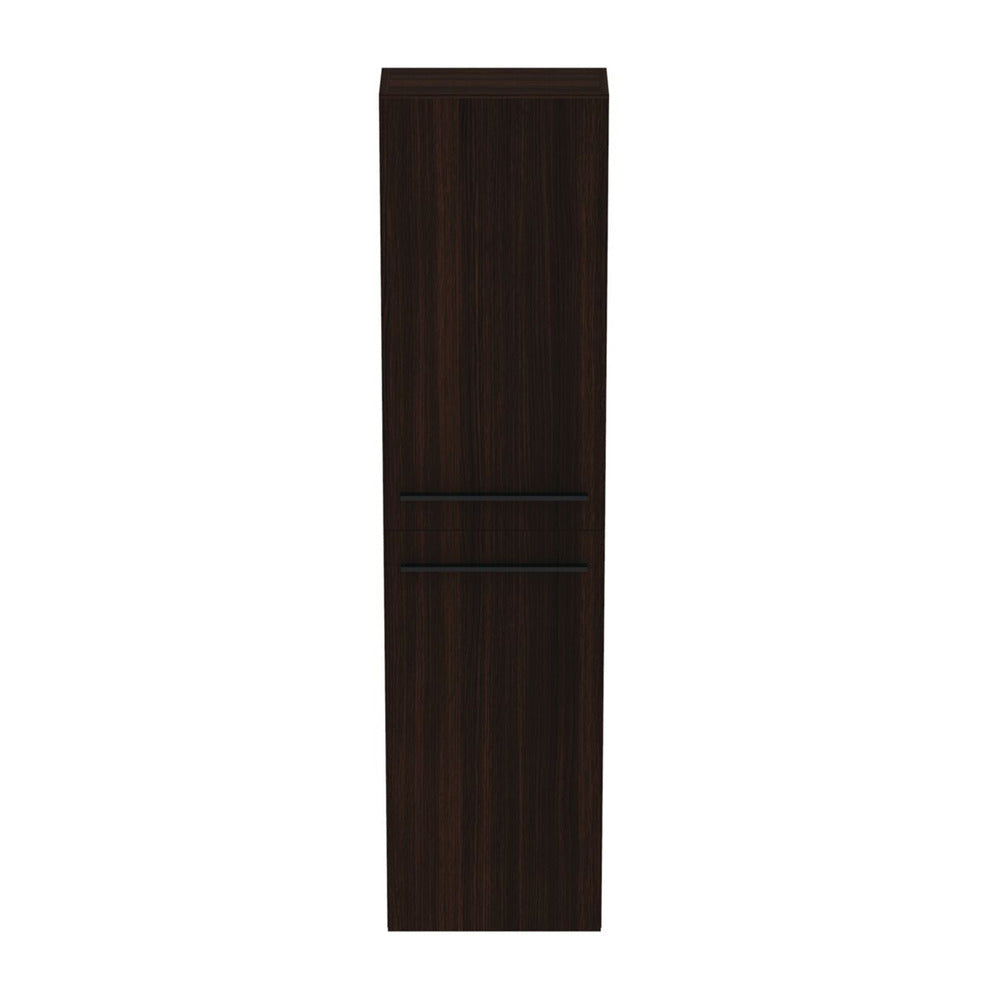 Ideal Standard i.life S High Wall-Mounted Cabinet Brown Oak Finish 40 cm 2 Doors