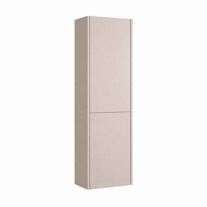 Висок стенен шкаф KolpaSan Joy 2 врати 45 cm светло сив финиш