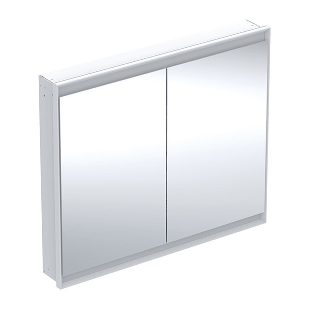 Вграден гардероб с огледало Geberit One ComfortLight 105 см бял