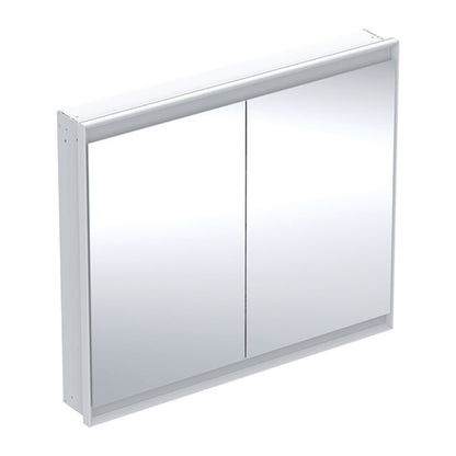 Вграден гардероб с огледало Geberit One ComfortLight 105 см бял