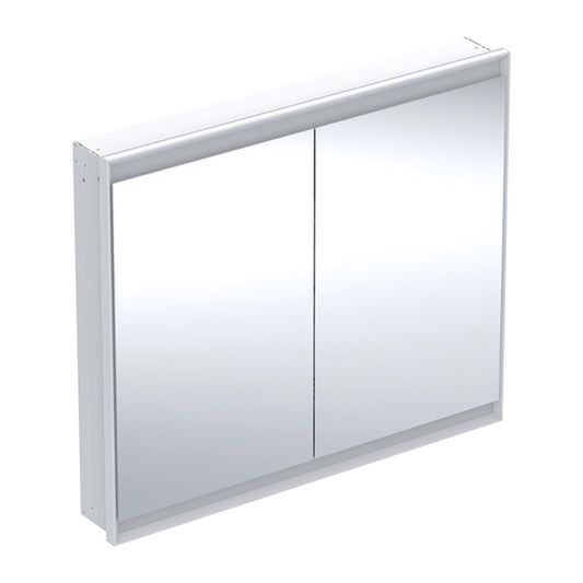Вграден гардероб с огледало Geberit One ComfortLight 105 см бял