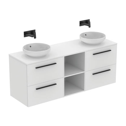 Страничен шкаф с монтаж Ideal Standard i.life B бял мат 40 см