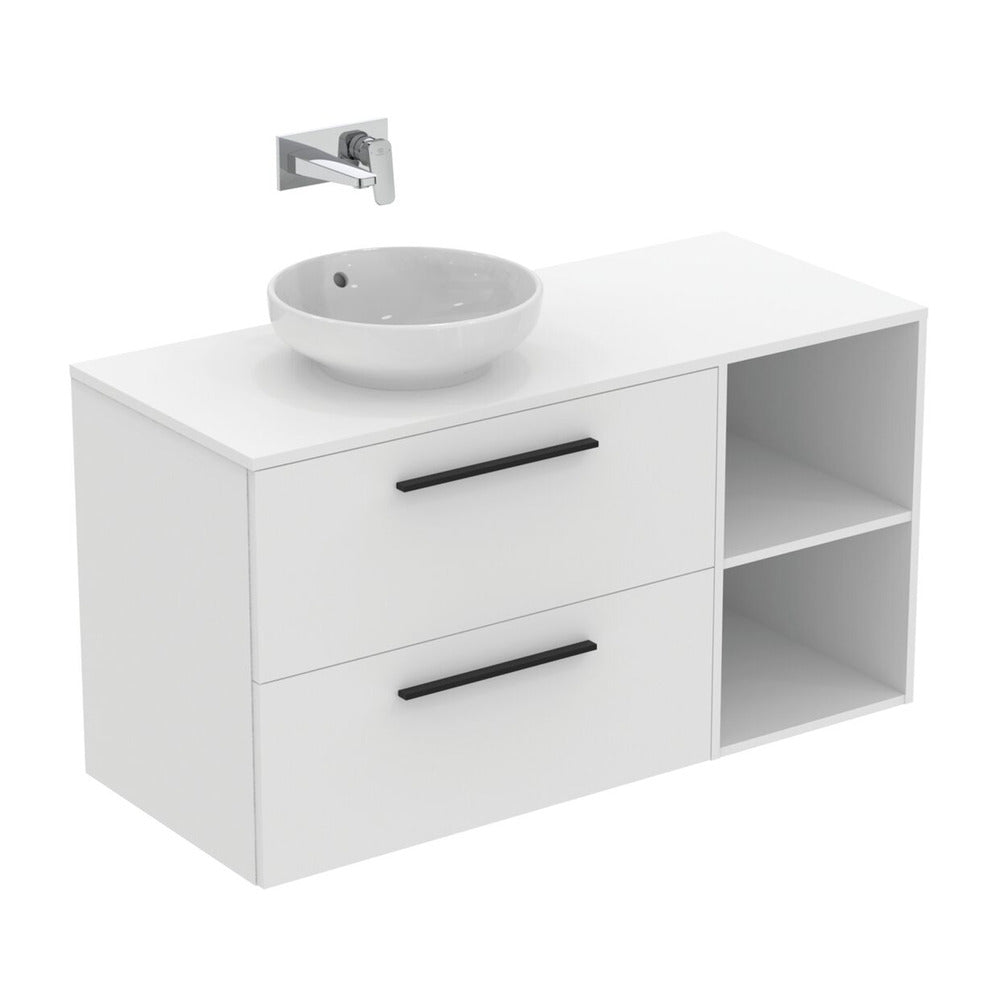 Страничен шкаф с монтаж Ideal Standard i.life B бял мат 40 см