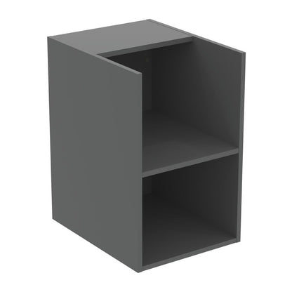 Ideal Standard i.life B Quartz Grey Matte Wall-Mounted Side Cabinet 40 cm