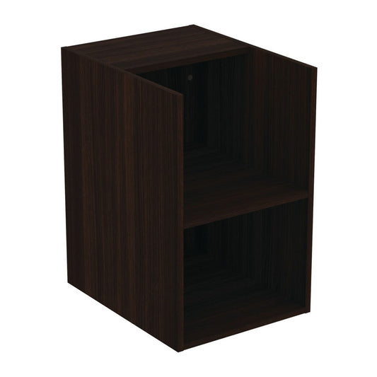 Ideal Standard i.life B Wall-Mounted Side Cabinet Brown Oak Finish 40 cm