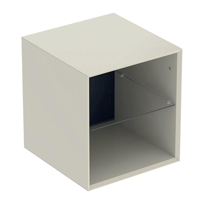 Меден шкаф Geberit One сив пясък мат 45 см