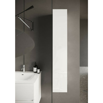 Стенно шкафче тип колона бяло LC Mobili Italia Start 138x25 см