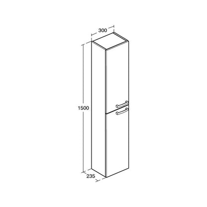 Висок окачен шкаф Ideal Standard Tempo бял 150x30 см
