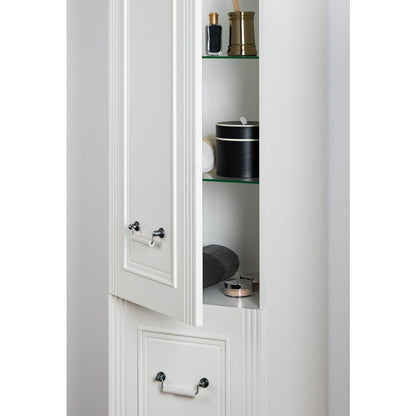 Floor Column Cabinet White Krofam Oxford 190 cm