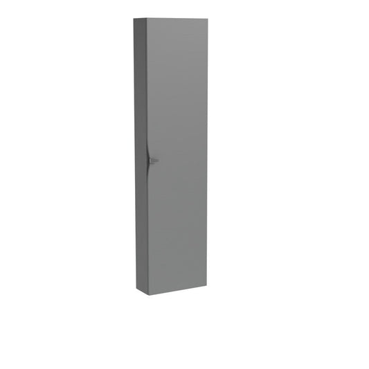 Суспендиран шкаф колона сиво матово Oristo Siena с 1 врата Softclose