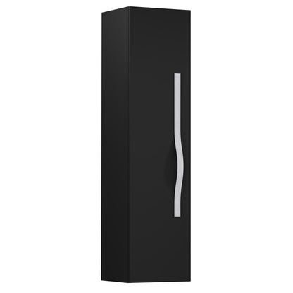Черна висяща колона Krofam e-VOG 130 cm с хромирана дръжка