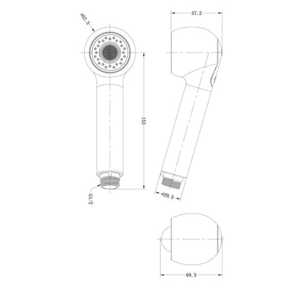 Hand Shower for Kitchen Sink Omnires