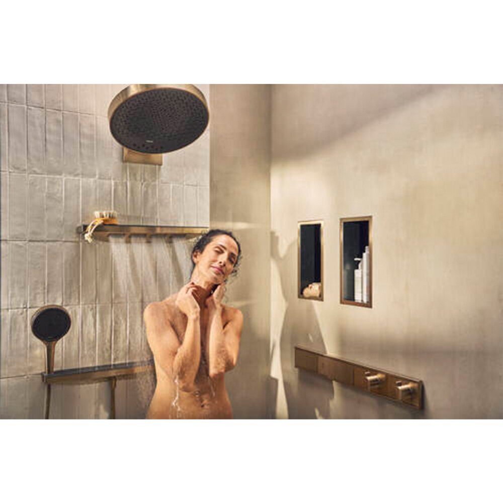 Душ за стена Hansgrohe Rainfinity Shoulder 500 бронз периат 1 функция