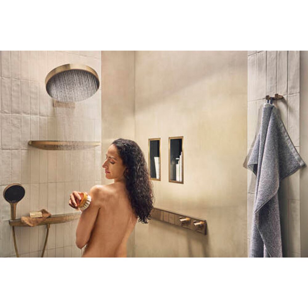 Душ за стена Hansgrohe Rainfinity Shoulder 500 бронз периат 1 функция