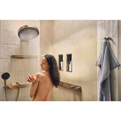 Душ за стена Hansgrohe Rainfinity Shoulder 500 бронз периат 1 функция