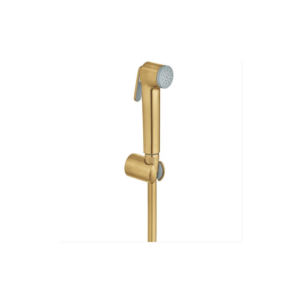 Златист хигиенен душ Grohe Tempesta F с монтажен комплект