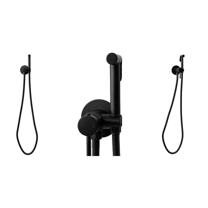 Rea Loop Matte Black Hygienic Shower with Concealed Battery