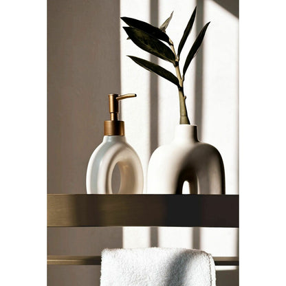 Brushed Gold Shelf Rea SF01 45 cm