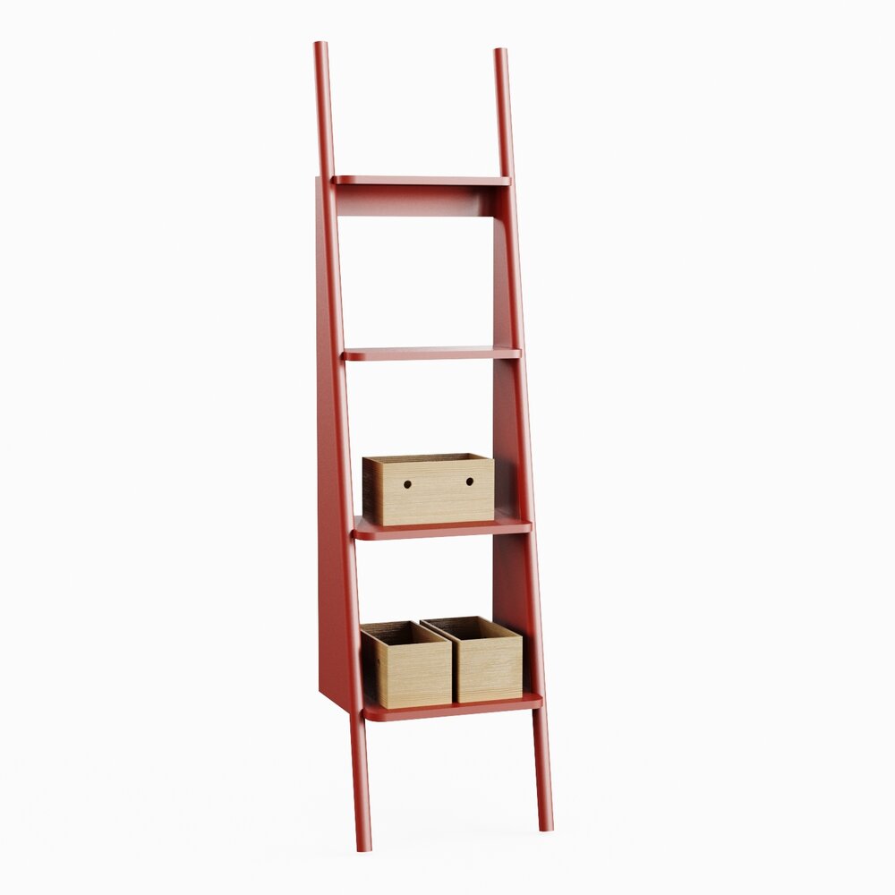 Етажера с 4 рафта terracotta Krofam Dukla 152 см