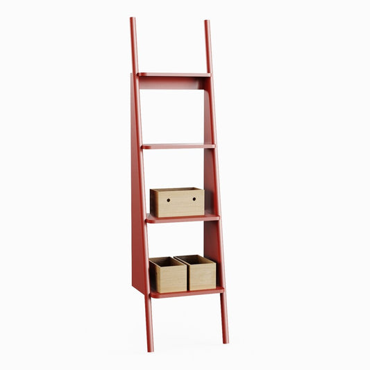 Етажера с 4 рафта terracotta Krofam Dukla 152 см