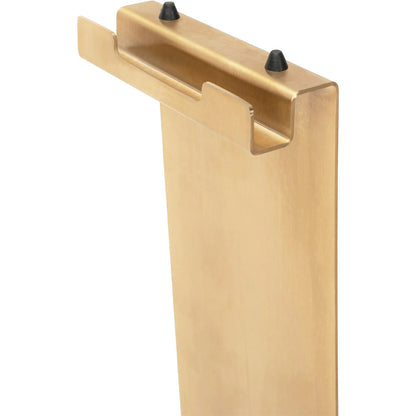 Rea Tori Shower Shelf Brushed Gold Finish
