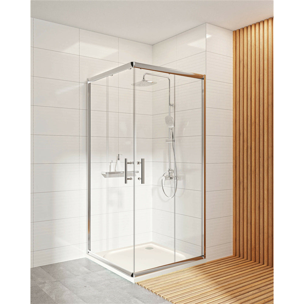 Shelf Deante Round chrome
