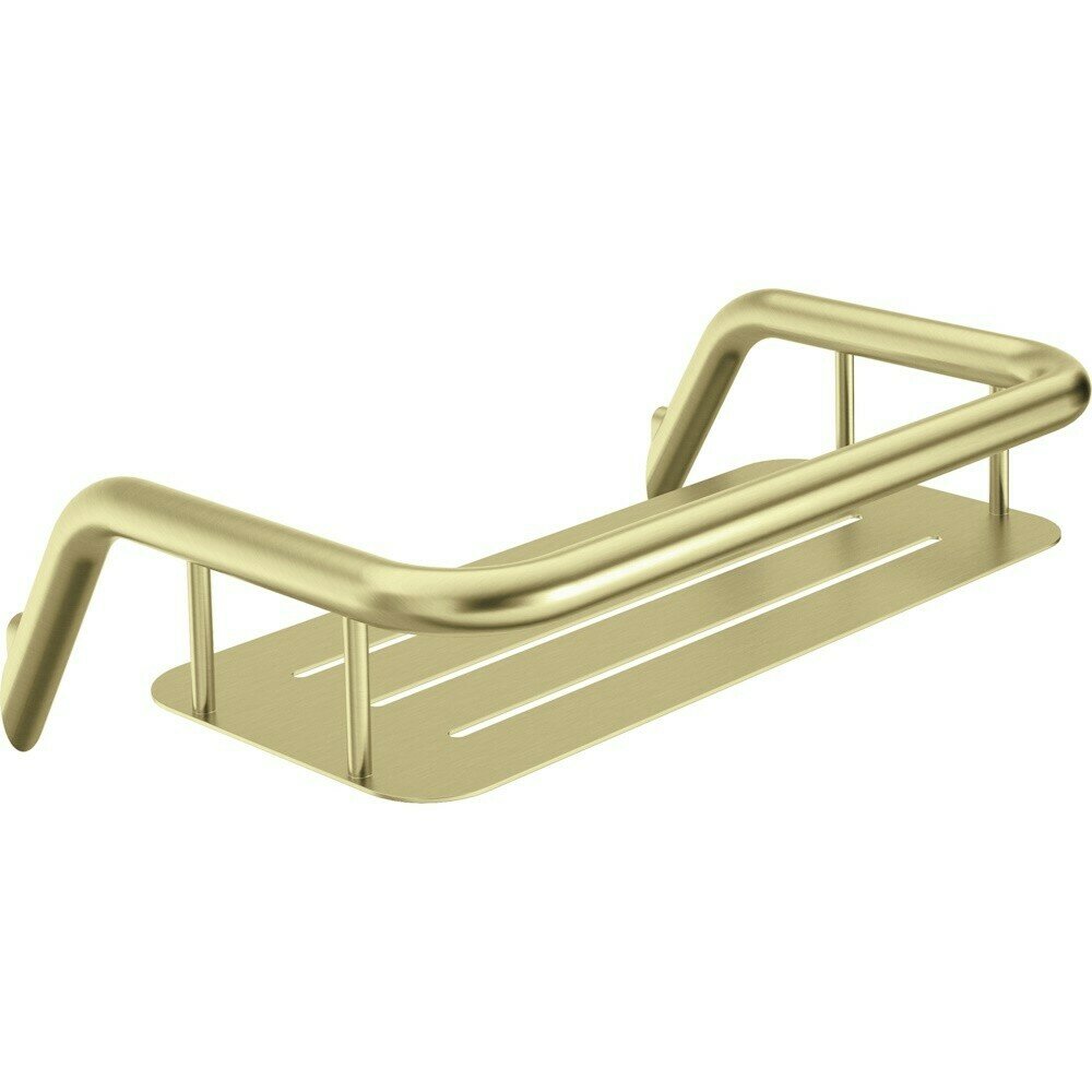 Deante Silia Brushed Gold Shower Shelf