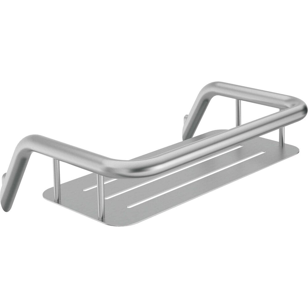 Deante Silia Brushed Chrome Shower Shelf