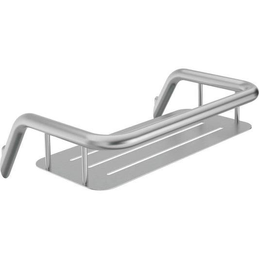 Deante Silia Brushed Chrome Shower Shelf