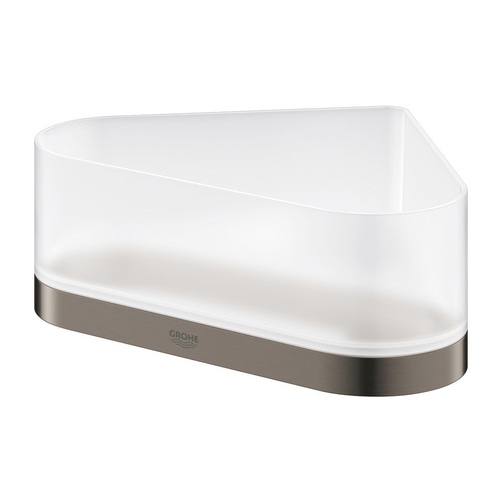 Grohe Selection Corner Shower Shelf in Hard Graphite