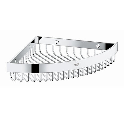Ъглова душ етажерка Grohe Selection Cube, хром, лъскав
