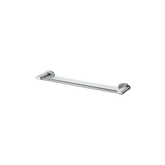 Transparent Nickel Shelf Bisk Side 54 cm