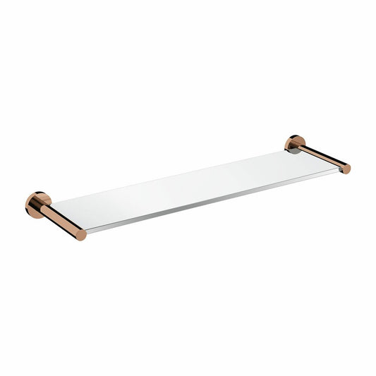 Copper Glass Shelf Omnires Modern Project
