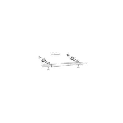 Bisk For You Transparent Shelf