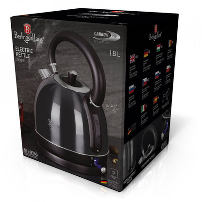 Електрически чайник Metallic Line Carbon Pro Edition BerlingerHaus BH 9336