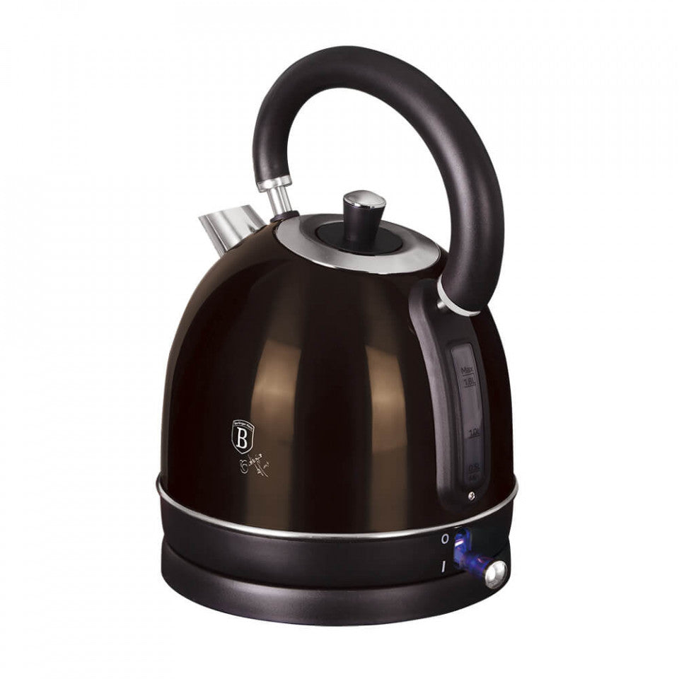 Електрически чайник Metallic Line Shiny Black Edition BerlingerHaus BH 9337