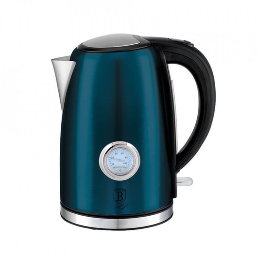 Електрически чайник с термостат 1.7L Aquamarine Metallic Line Berlinger Haus BH 9071
