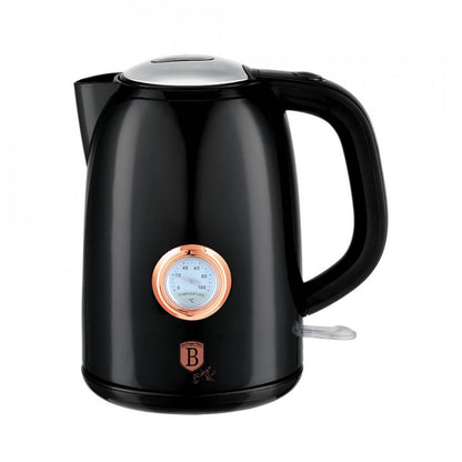 Електрическа кана с термостат 1.7L Black Rose Collection Berlinger Haus BH 9077