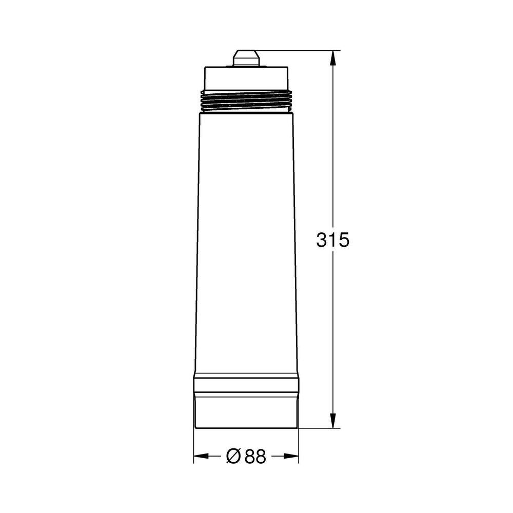 Grohe Blue M Water Filter 5-Stage Filtration 1500 L