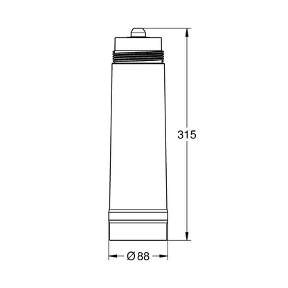 Grohe Blue M Water Filter 5-Stage Filtration 1500 L