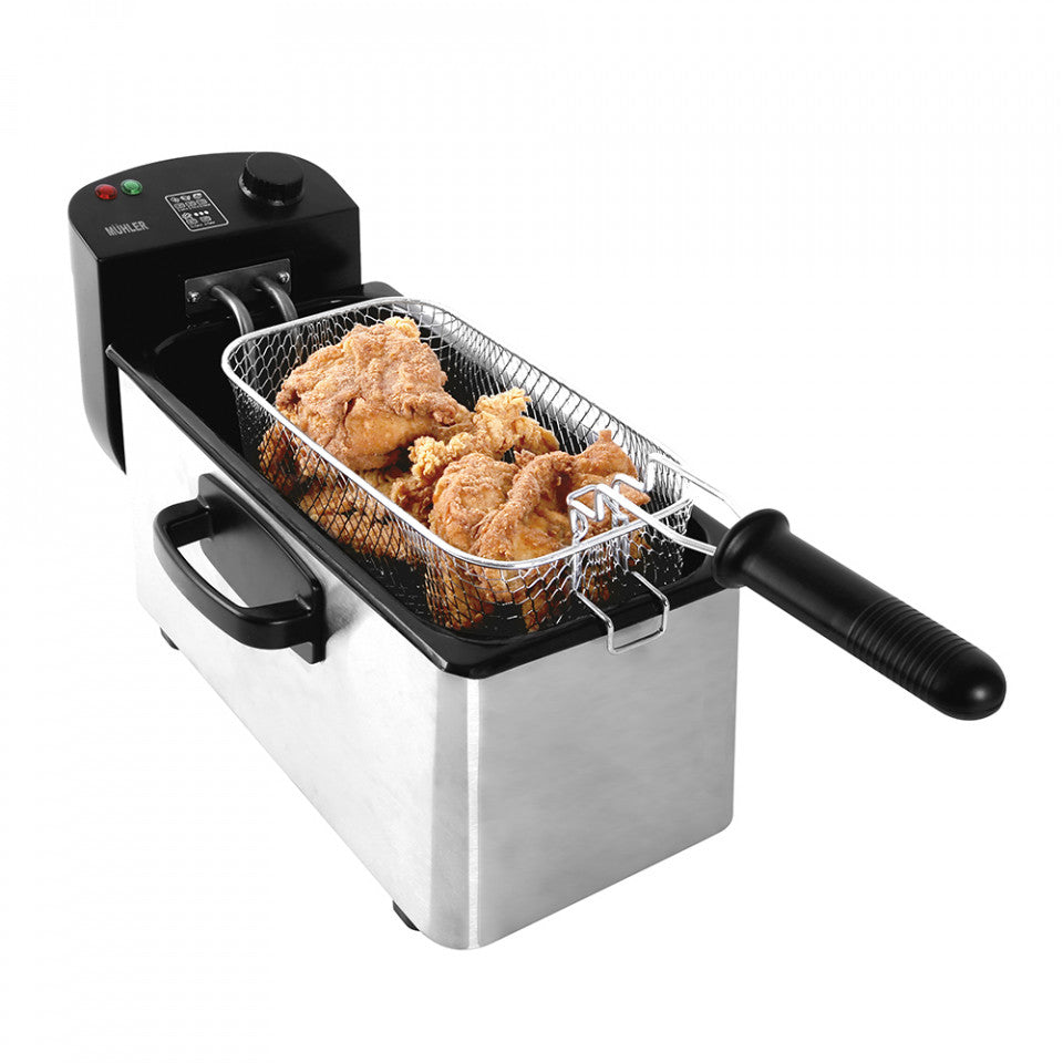 Фритюрник Muhler DF-3030IX, 3.0L, метал 1002688