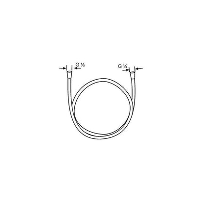 Шлаух за душ 160 см Kludi Logoflex