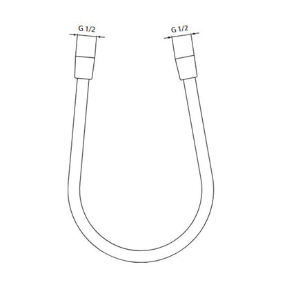 Ideal Standard IdealRain UltraFlex Shower Hose 135 cm